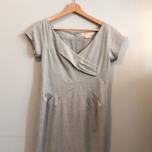 Michael Kors gray sheath dress sz 4